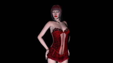 Картинка 3д+графика люди+ people фон взгляд девушка