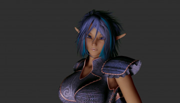 Картинка 3д+графика эльфы+ elves фон взгляд эльфийка