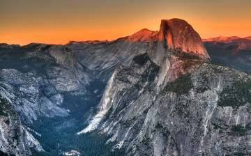 Картинка природа горы yosemite national park панорама пейзаж