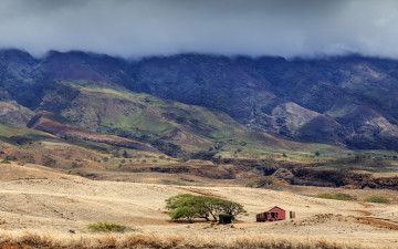 Картинка природа горы дом