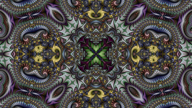 Обои картинки фото 3д графика, фракталы , fractal, цвета, фон, узор