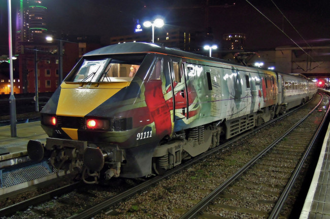 Обои картинки фото техника, поезда, состав, железная, локомотив, дорога