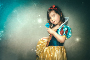 Картинка рисованное дети девочка птичка