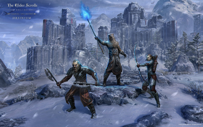 Обои картинки фото видео игры, the elder scrolls online, ролевая, онлайн, the, elder, scrolls, online