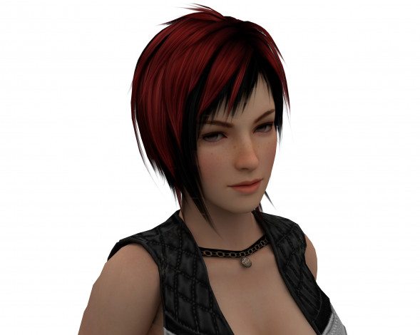 Обои картинки фото 3д графика, портрет , portraits, фон, взгляд, девушка