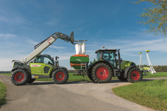 Картинка техника тракторы claas