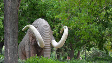 Картинка барселона разное садовые+и+парковые+скульптуры мамонт