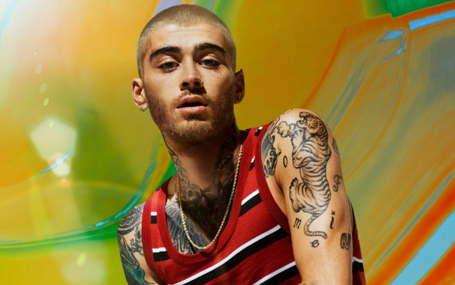 Обои картинки фото музыка, zayn malik, тату