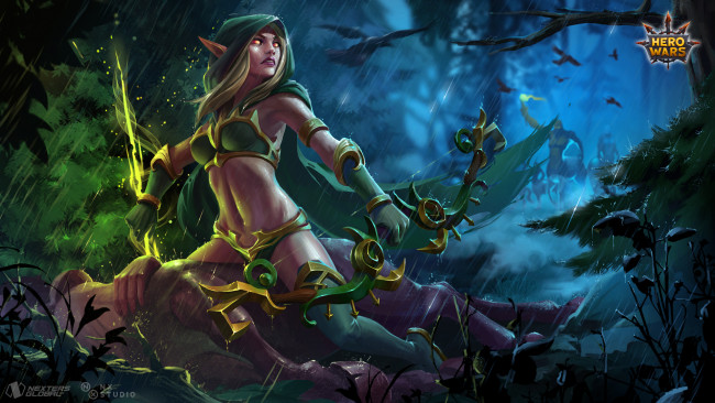 Обои картинки фото hero wars, видео игры, hero, wars