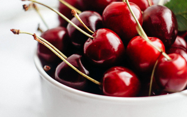 Обои картинки фото еда, вишня,  черешня, черешня, спелая, макро