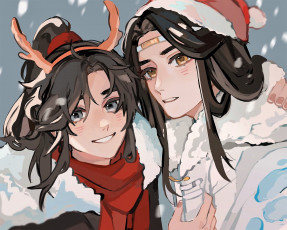 Картинка аниме mo+dao+zu+shi вэй усянь лань ванцзы зима