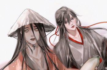 Картинка аниме mo+dao+zu+shi вэй усянь вэнь нин шляпа