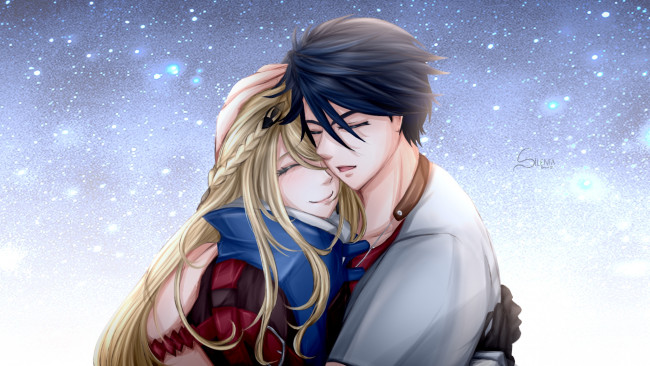 Обои картинки фото eiyuu densetsu, аниме,  sora no kiseki, eiyuu, densetsu