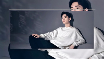 Картинка мужчины xiao+zhan актер свитер