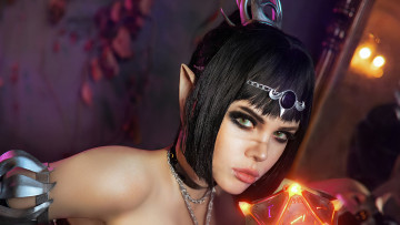 Картинка девушки -+креатив +косплей baldurs gate 3 shadowheart