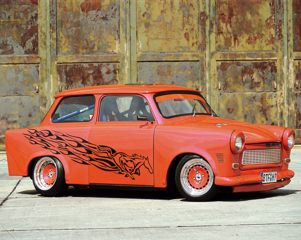 Обои картинки фото trabant, автомобили
