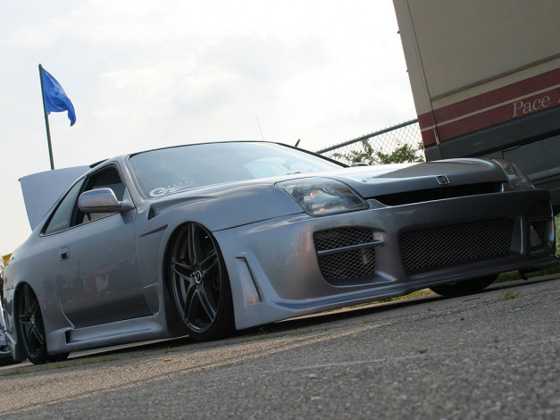 Обои картинки фото honda, prelude, автомобили, выставки, уличные, фото