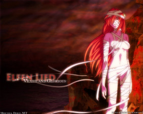 Картинка аниме elfen lied