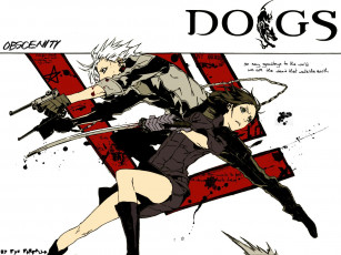 Картинка аниме dogs bullets carnage