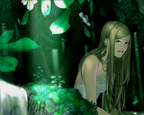 Картинка фэнтези девушки