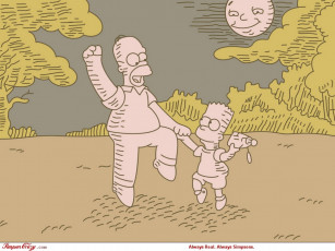 Картинка мультфильмы the simpsons