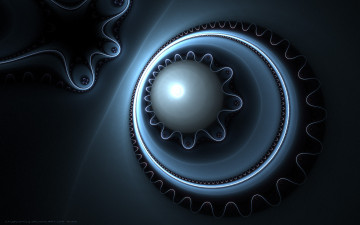 Картинка 3д графика fractal фракталы