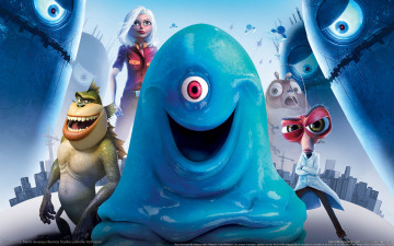 Картинка monsters vs aliens видео игры