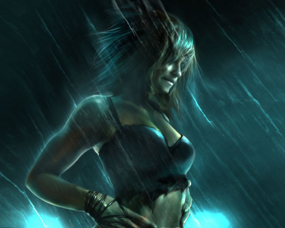 Обои картинки фото фэнтези, девушки