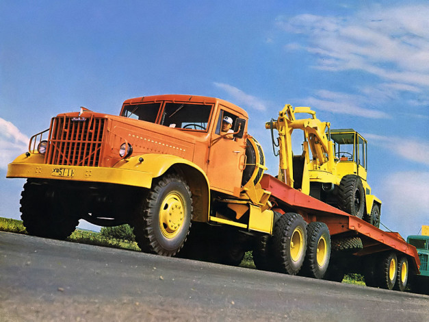 Обои картинки фото 258б, автомобили, краз