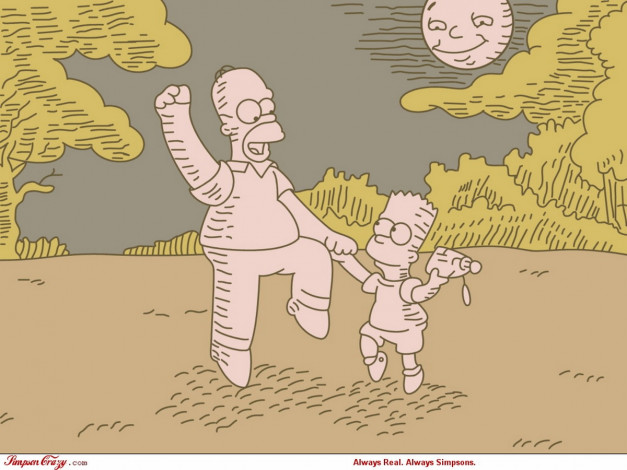 Обои картинки фото мультфильмы, the, simpsons