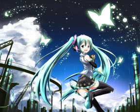 Картинка аниме vocaloid