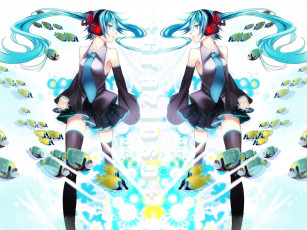 Картинка аниме vocaloid