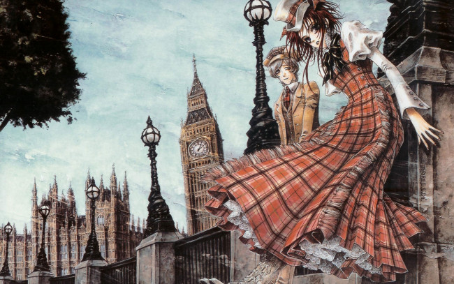 Обои картинки фото аниме, trinity, blood