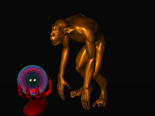 Картинка 3д графика creatures существа