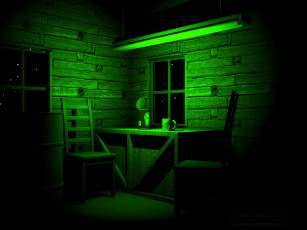 Картинка 3д графика realism реализм стол чашка