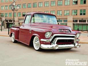 Картинка автомобили custom pick up gmc