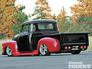 Картинка автомобили custom pick up gmc