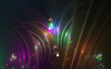 Картинка 3д графика fractal фракталы цвета