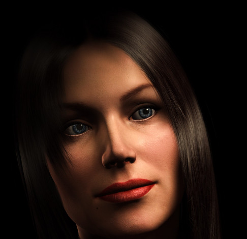 Обои картинки фото 3д, графика, portraits, портрет, лицо