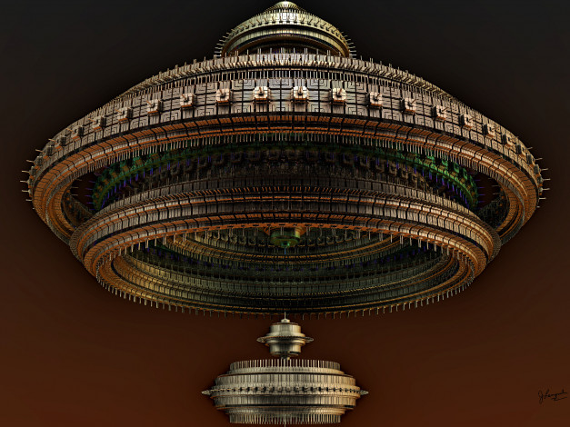 Обои картинки фото 3д, графика, fractal, фракталы, цвета, узор