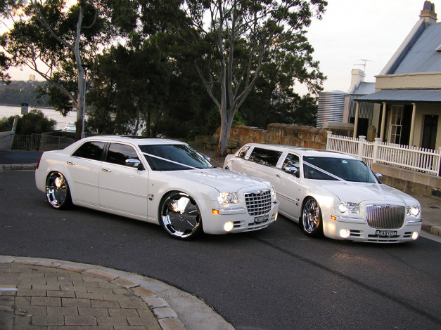 Обои картинки фото автомобили, chrysler, 300c