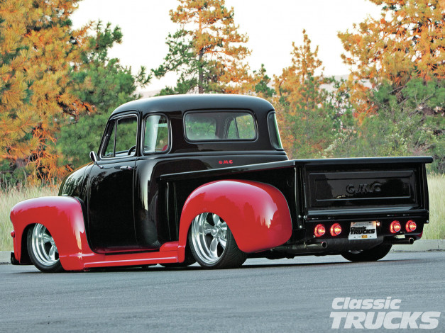 Обои картинки фото автомобили, custom, pick, up, gmc