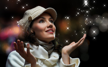 Картинка -Unsort+Брюнетки+Шатенки девушки unsort брюнетки шатенки кепи жест взгляд лицо