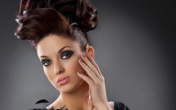 Картинка -Unsort+Лица+Портреты девушки unsort лица портреты лицо взгляд прическа макияж глаза