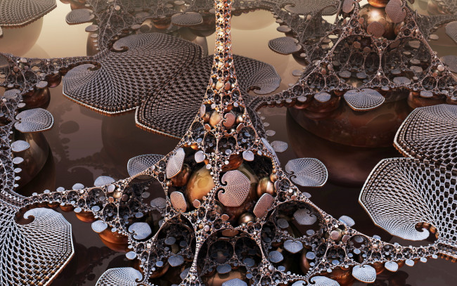 Обои картинки фото 3д, графика, fractal, фракталы, форма, цвет