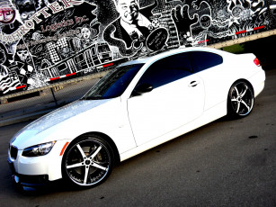 Картинка автомобили bmw белая