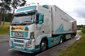 Картинка volvo+fh автомобили volvo+trucks+ выставка улица volvo aktiebolaget легковые швеция грузовые