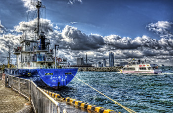 Картинка корабли порты+ +причалы причал порт суда