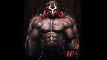 Картинка бэйн рисованные комиксы бэтмен комикс bane batman
