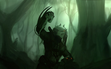 Картинка хищник фэнтези существа инопланетянин пришелец alien predator